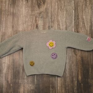 H&M Smiley‎ World 3/4T Toddler Sweater